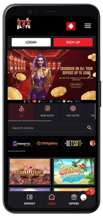 The 777 Slots iOS App